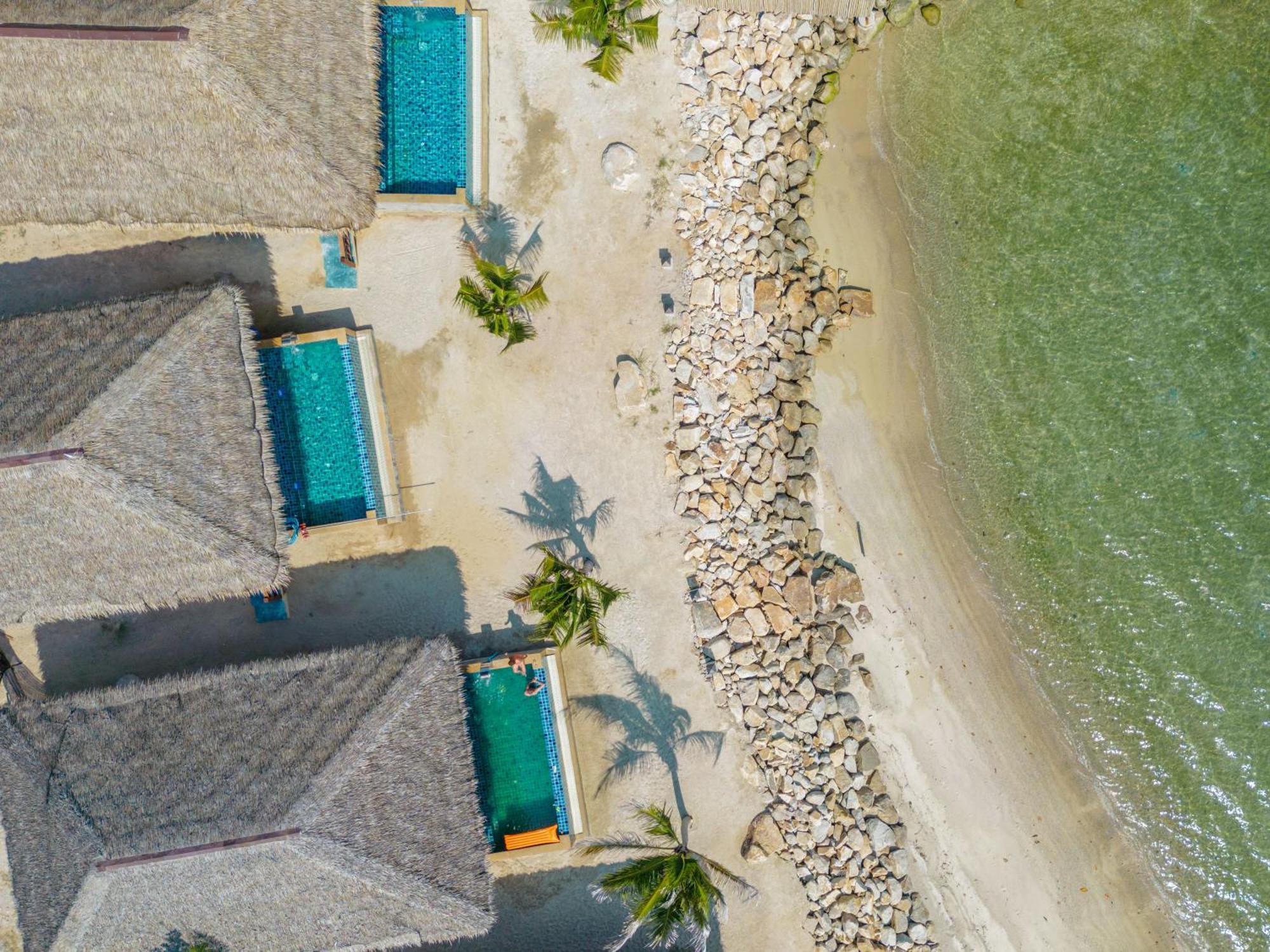 Absolute Beachfront Villas Baan Tai Extérieur photo